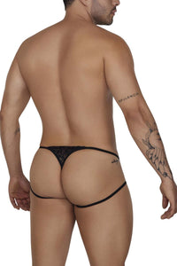 Candyman 99668 Jock Thongs Color noir