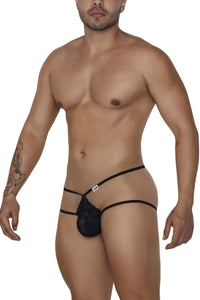 Candyman 99668 Jock Thongs Color noir