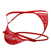 Candyman 99668 Jock Thongs Color rouge