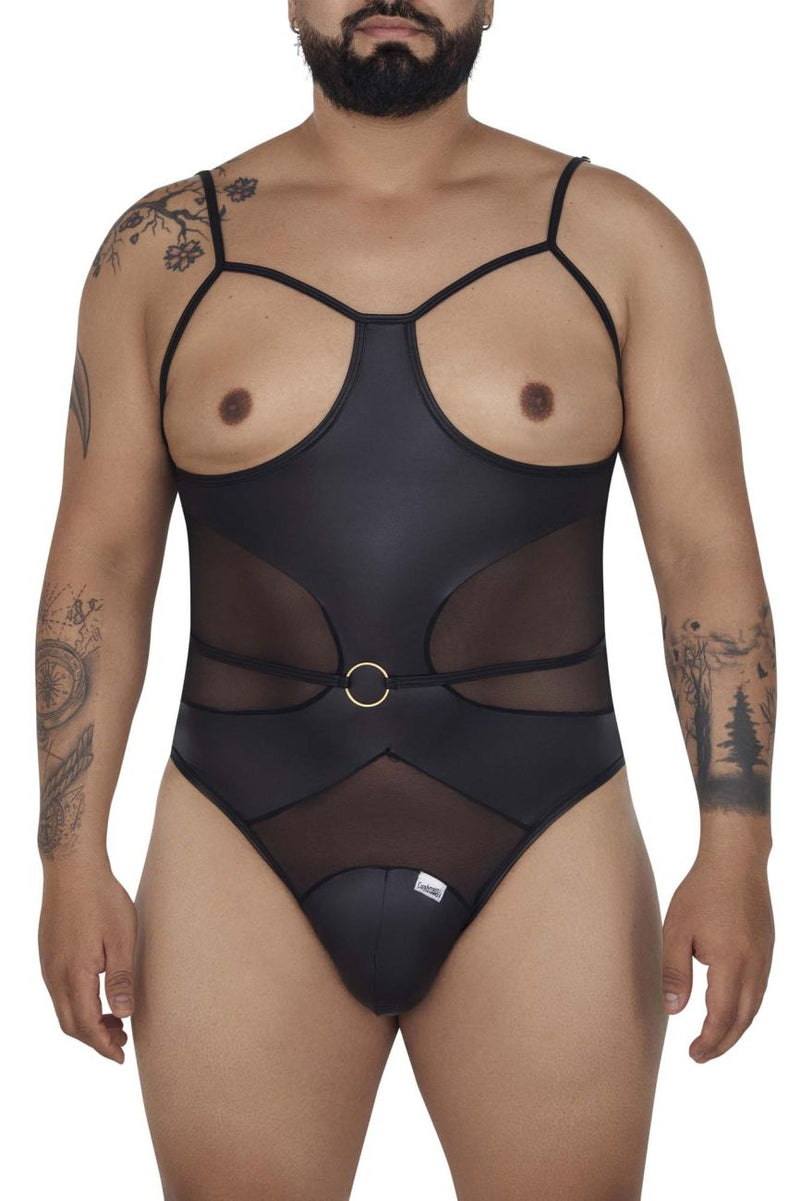 Candyman 99670x Harness Bodysuit Color Black