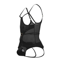 Candyman 99670x Harness Bodysuit Color Black