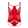 Candyman 99670x Harness Bodysuit Color rojo