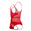 Candyman 99670x Harness Bodysuit Color rojo