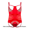 Candyman 99670x Harness Bodysuit Color rojo