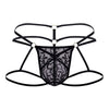 CandyMan 99671 Lace Jock Thongs Color Black