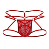 Candyman 99671 Lace Jock tangas color rojo