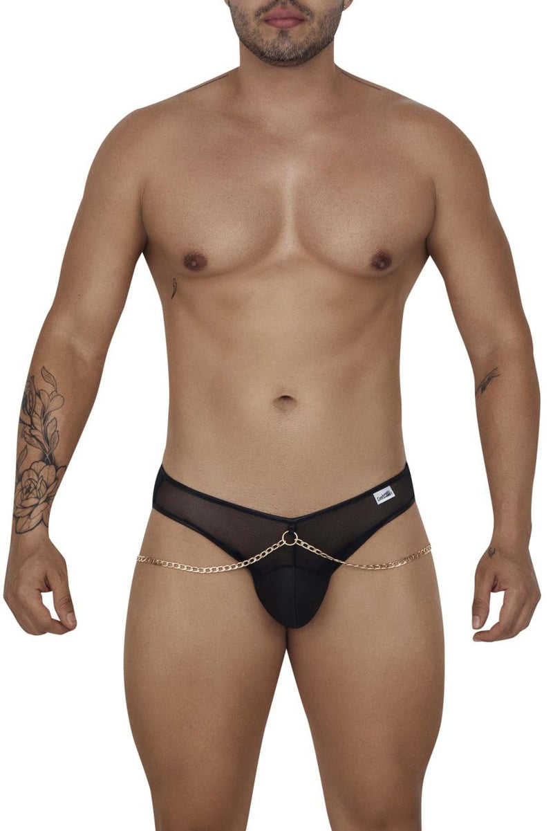 Candyman 99672 Chain Jock Briefs Color noir