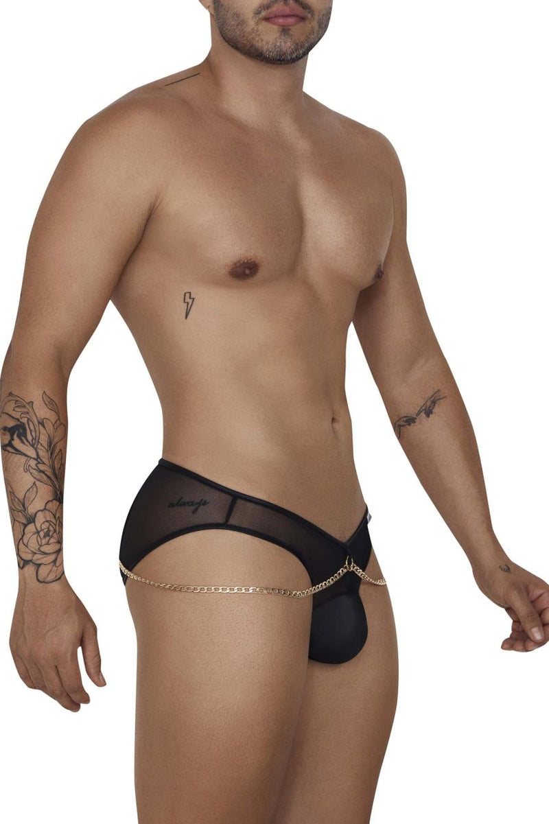 Candyman 99672 Chain Jock Briefs Color noir