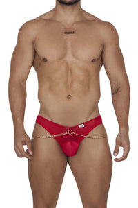 Candyman 99672 Chain Jock Briefs color rojo