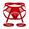 Candyman 99675 Garter Jock Dos piezas Color rojo