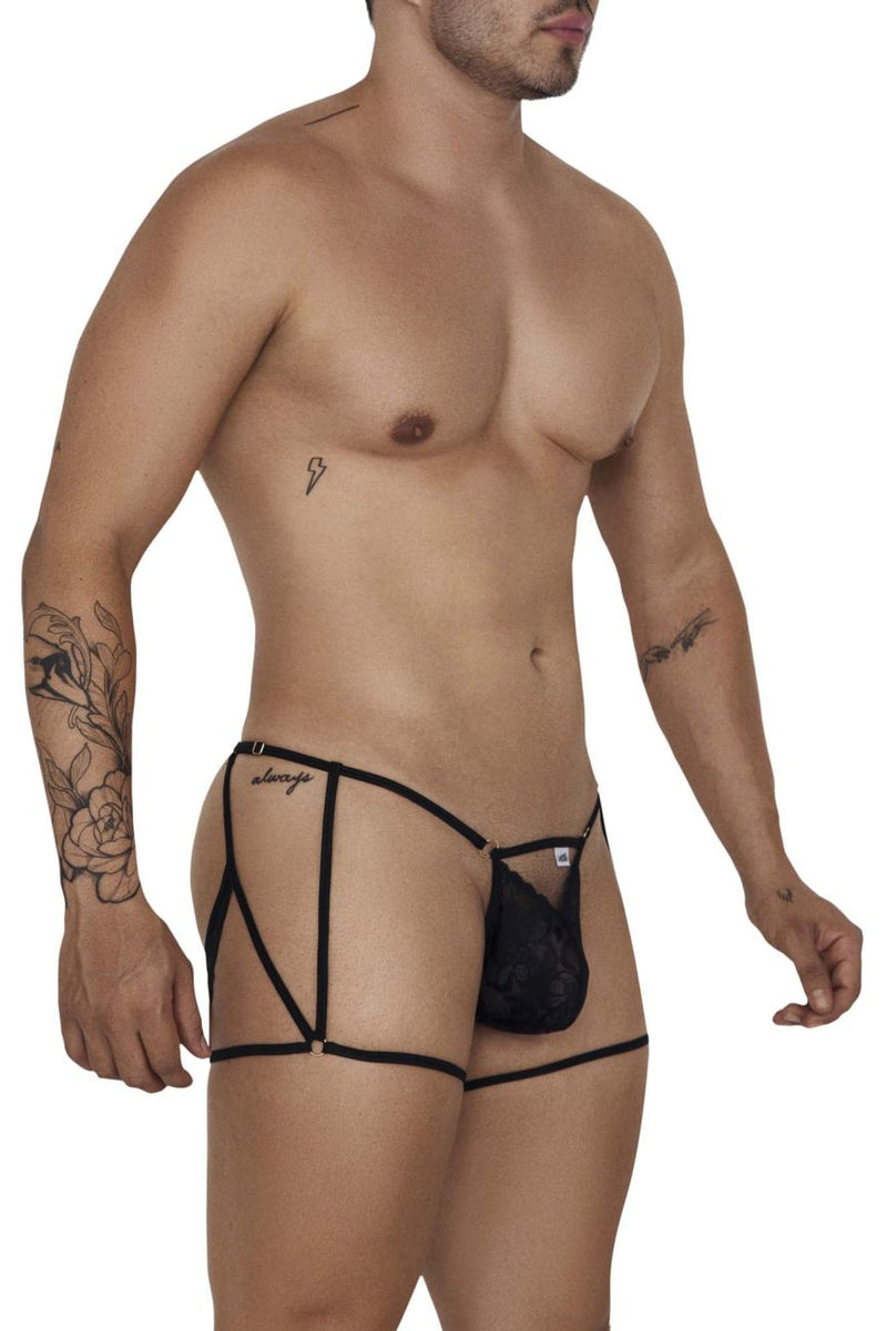 Candyman 99678 Garter Thongs Color noir