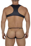 Candyman 99682 harnais jock en deux pièces couleurs noir