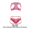 Candyman 99682 harnais jock en deux pièces couleurs rose