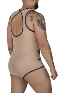 Candyman 99683X Tul Bodysuit Color beige