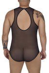 Candyman 99683X Tul Bodysuit Color Negro