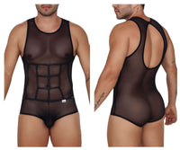 Candyman 99683 Tul Bodysuit Color Negro