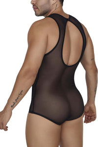 Candyman 99683 Couleur de body en tulle noir