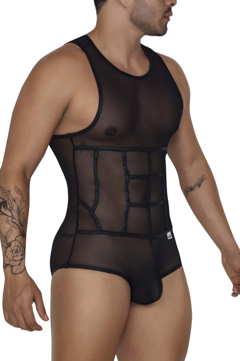 Candyman 99683 Couleur de body en tulle noir