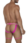 Candyman 99687 Garter Jock Set de dos piezas Color beige-neon