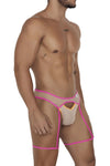 Candyman 99687 Garter Jock Set de dos piezas Color beige-neon