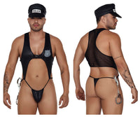 Candyman 99689 Couleur de tenue de police noire