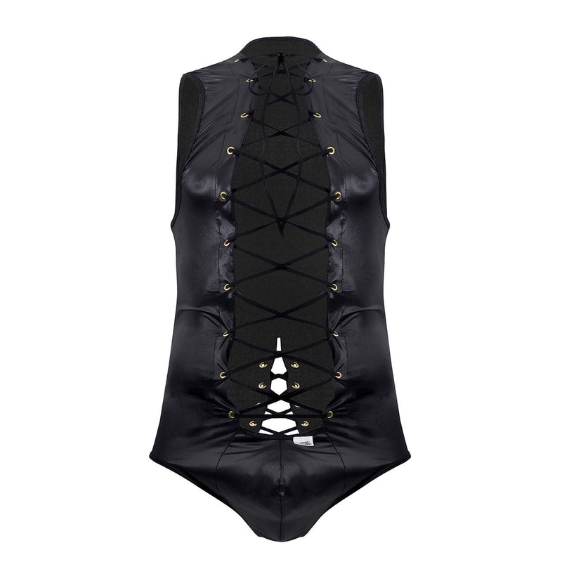 CandyMan 99694X Wrestling Bodysuit Color Black