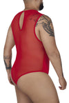 Candyman 99699x Mesh Bodysuit Color rojo