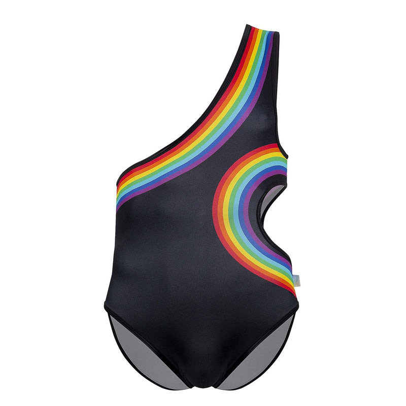 Candyman 99702x Rainbow Bodysuit Color negro