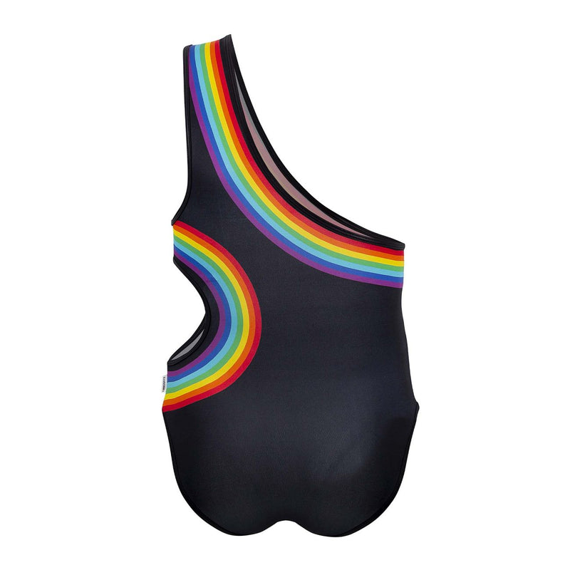 Candyman 99702x Rainbow Bodysuit Color negro