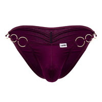 CandyMan 99710 Holes in One Bikini Color Burgundy