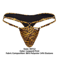 Candyman 99712 Safari Thongs Color Leopard Print