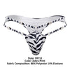 Candyman 99712 Safari Thongs Color Zebra Print