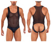 Candyman 99716 Bodysuit de trabajo de trabajo Negro Negro