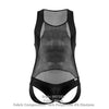 CandyMan 99716 Work-N-Out Bodysuit Color Black