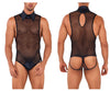 CandyMan 99720 Work-N-Play Bodysuit اللون أسود