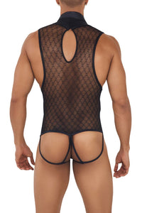 CandyMan 99720 Work-N-Play Bodysuit اللون أسود