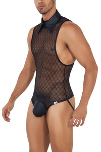 CandyMan 99720 Work-N-Play Bodysuit Color Black