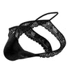 CandyMan 99721 Lace Jockstrap Color Black