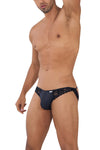 Candyman 99721 Color de jockstrap de encaje negro