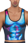 Candyman 99726 Work-N-Out Top Color Moonlight Blue