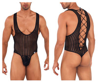 Candyman 99727 Work-N-Play Bodysuit Color Black