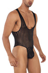 CandyMan 99727 Work-N-Play Bodysuit اللون أسود