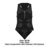 CandyMan 99728 Work-N-Play Bodysuit اللون أسود