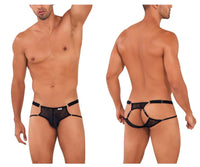 Candyman 99730 en dentelle Jockstrap Color noir