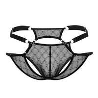 Candyman 99730 en dentelle Jockstrap Color noir