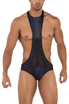 CandyMan 99733 Work-N-Out Bodysuit Color Black