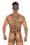 Candyman 99734 safari BodySuit Color Tiger Print