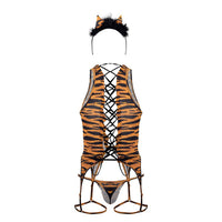 Candyman 99734 safari BodySuit Color Tiger Print