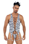 Candyman 99734 safari BodySuit Couleur Zebra Impression