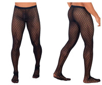 CandyMan 99736 Mesh Thigh Highs Color Black